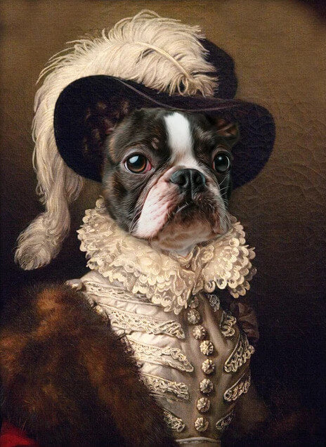 Portrait digital personnalisé de votre animal de compagnie – Illustration unique en format numérique (chien, chat, lapin, oiseau, cheval, etc.) | Soulis Mémorial